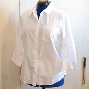 Chico's no iron dress shirt